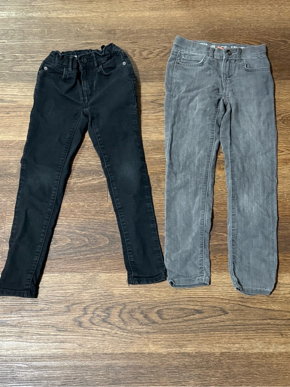 The Children's Place Black & Gray Kids Jeans Duo